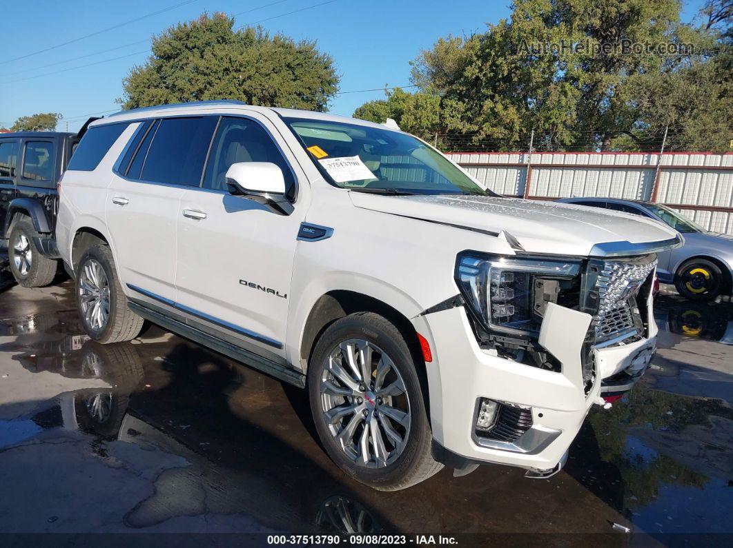 2021 Gmc Yukon Denali White vin: 1GKS2DKL3MR151177