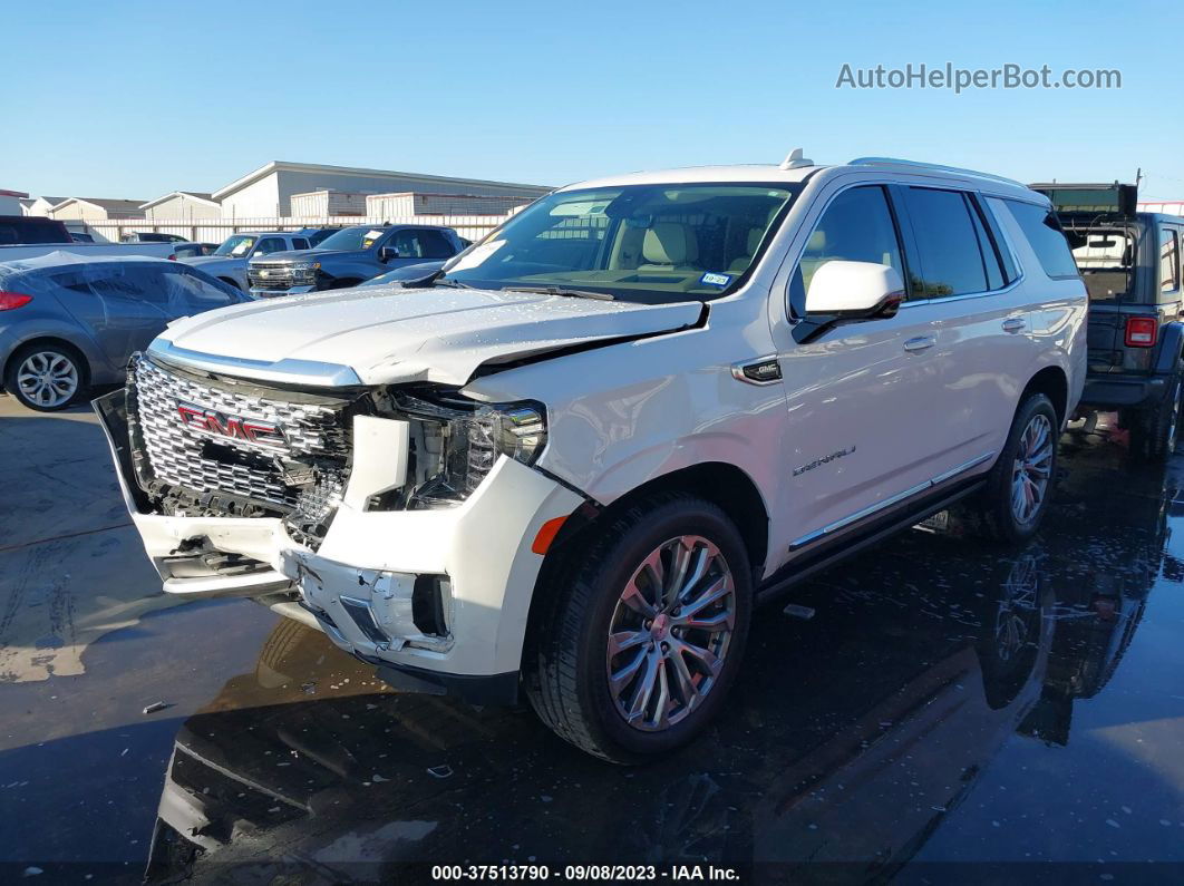 2021 Gmc Yukon Denali White vin: 1GKS2DKL3MR151177