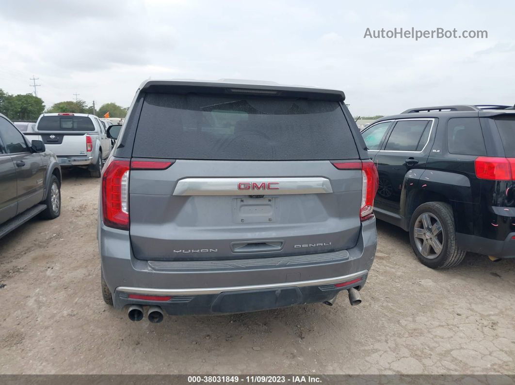 2021 Gmc Yukon 4wd Denali Gray vin: 1GKS2DKL3MR351394