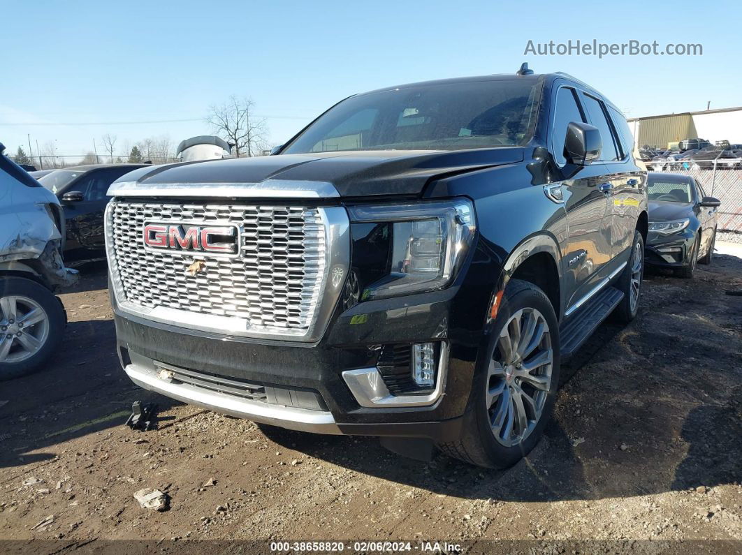 2021 Gmc Yukon 4wd Denali Черный vin: 1GKS2DKL5MR437080