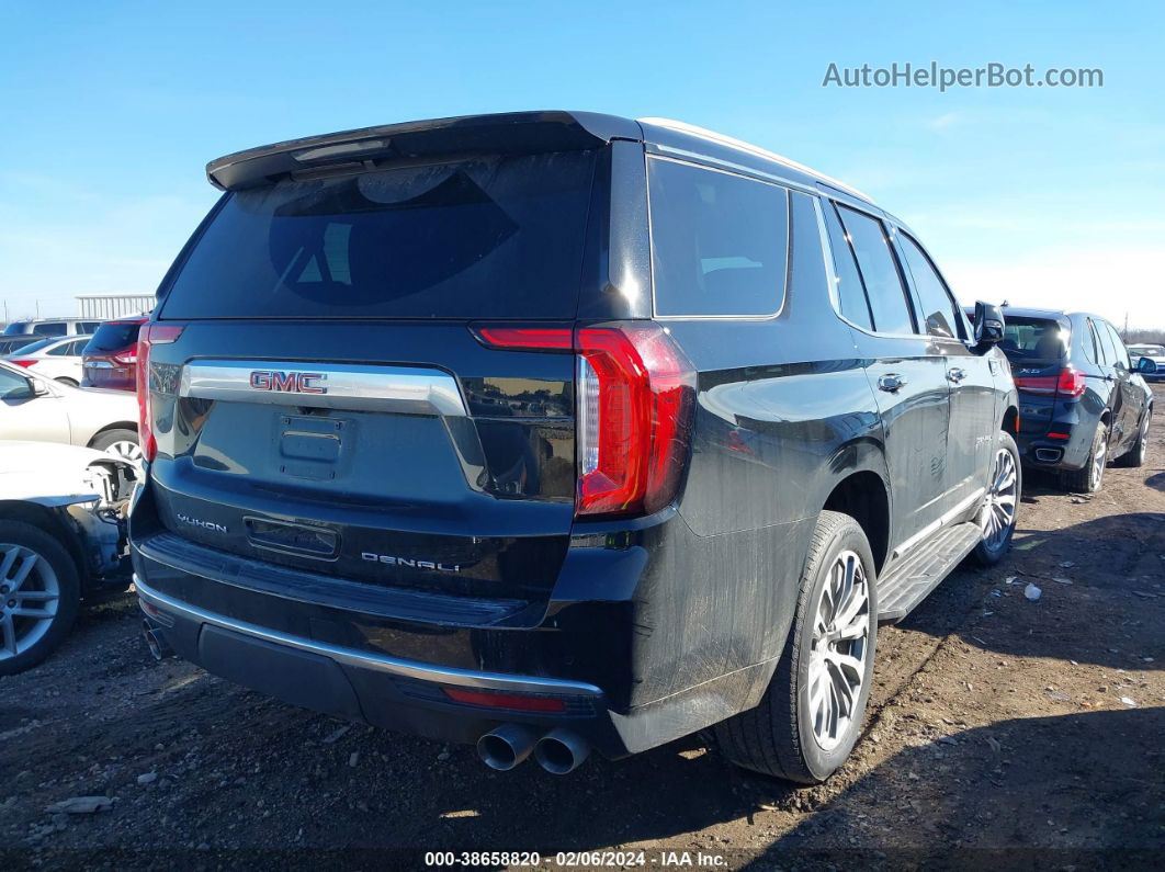 2021 Gmc Yukon 4wd Denali Black vin: 1GKS2DKL5MR437080