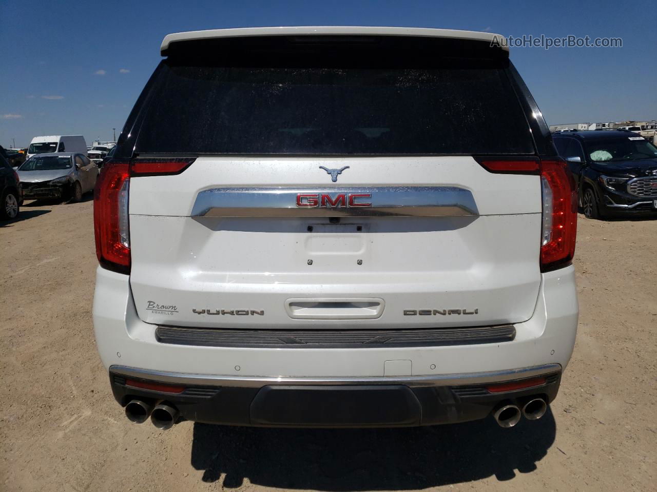 2021 Gmc Yukon Denali White vin: 1GKS2DKL5MR460620