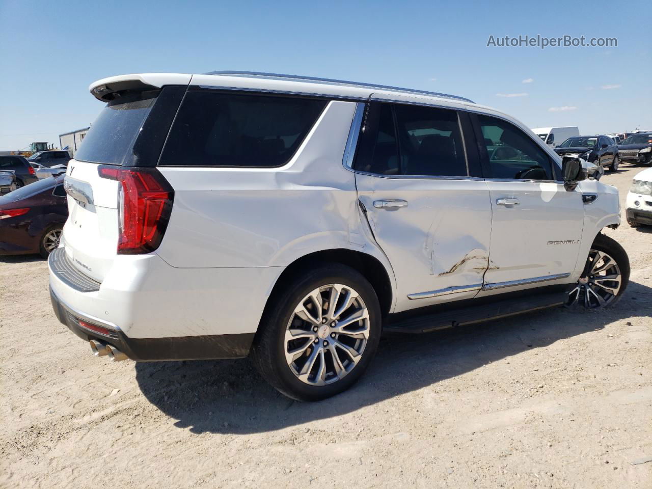 2021 Gmc Yukon Denali White vin: 1GKS2DKL5MR460620