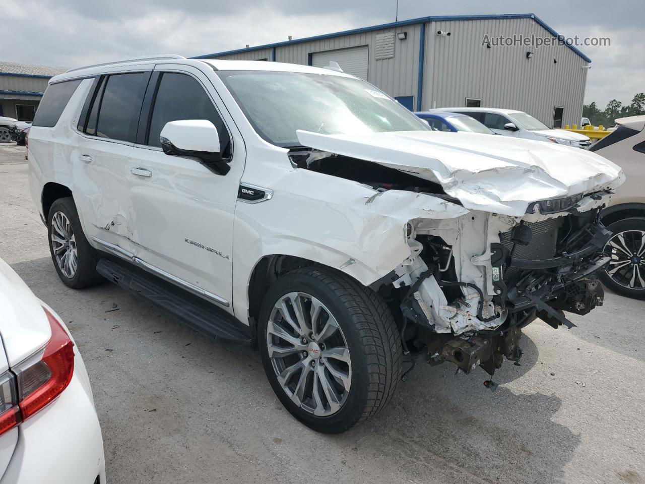 2021 Gmc Yukon Denali White vin: 1GKS2DKL5MR460620