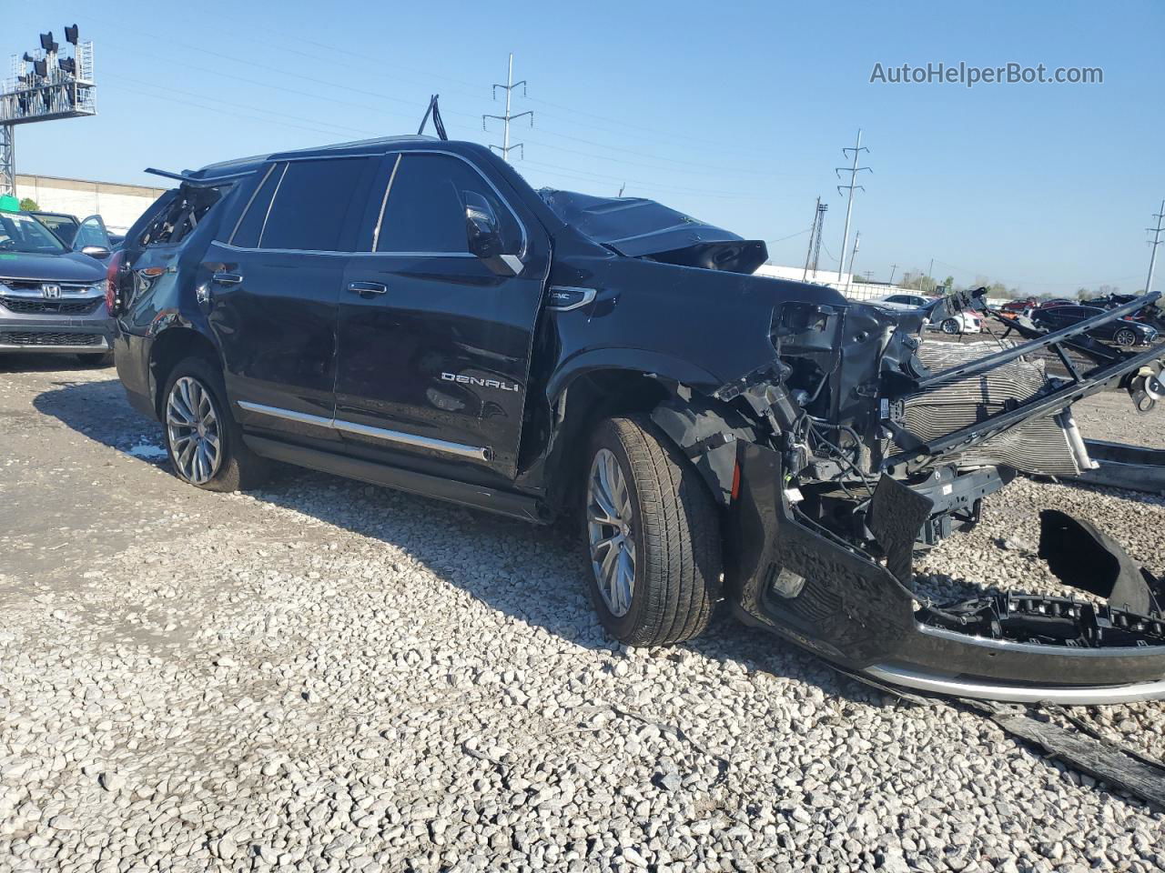 2021 Gmc Yukon Denali Черный vin: 1GKS2DKL6MR112678