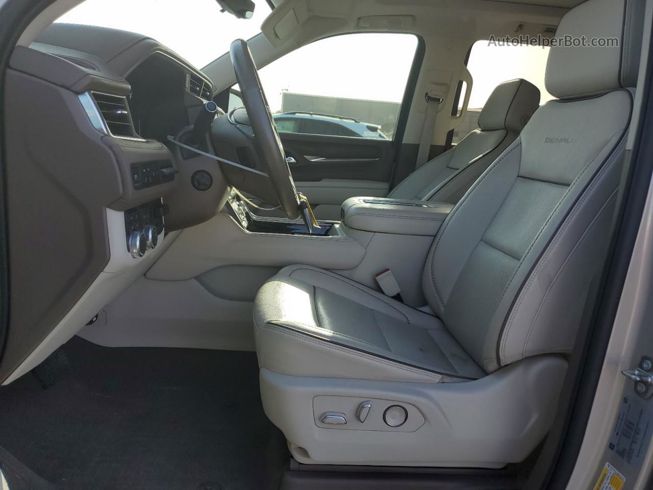 2021 Gmc Yukon Denali Cream vin: 1GKS2DKL6MR154543