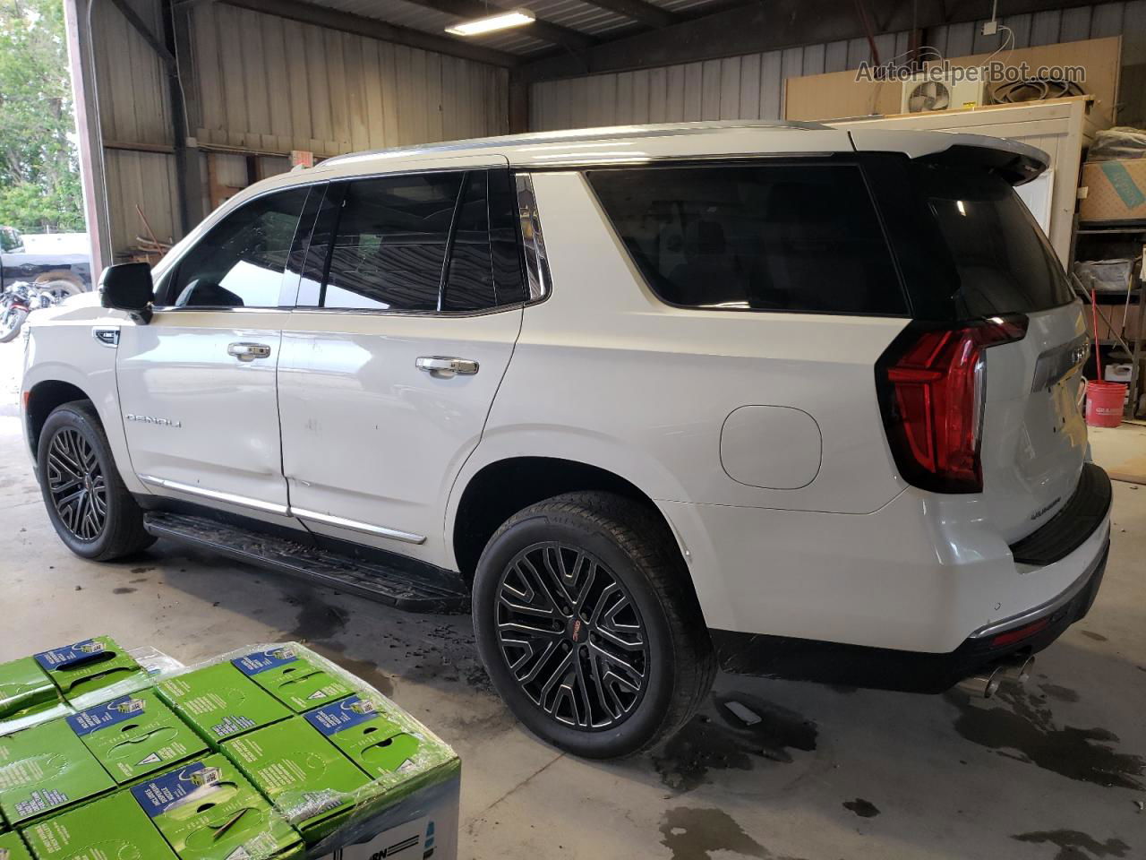 2021 Gmc Yukon Denali White vin: 1GKS2DKL6MR410499