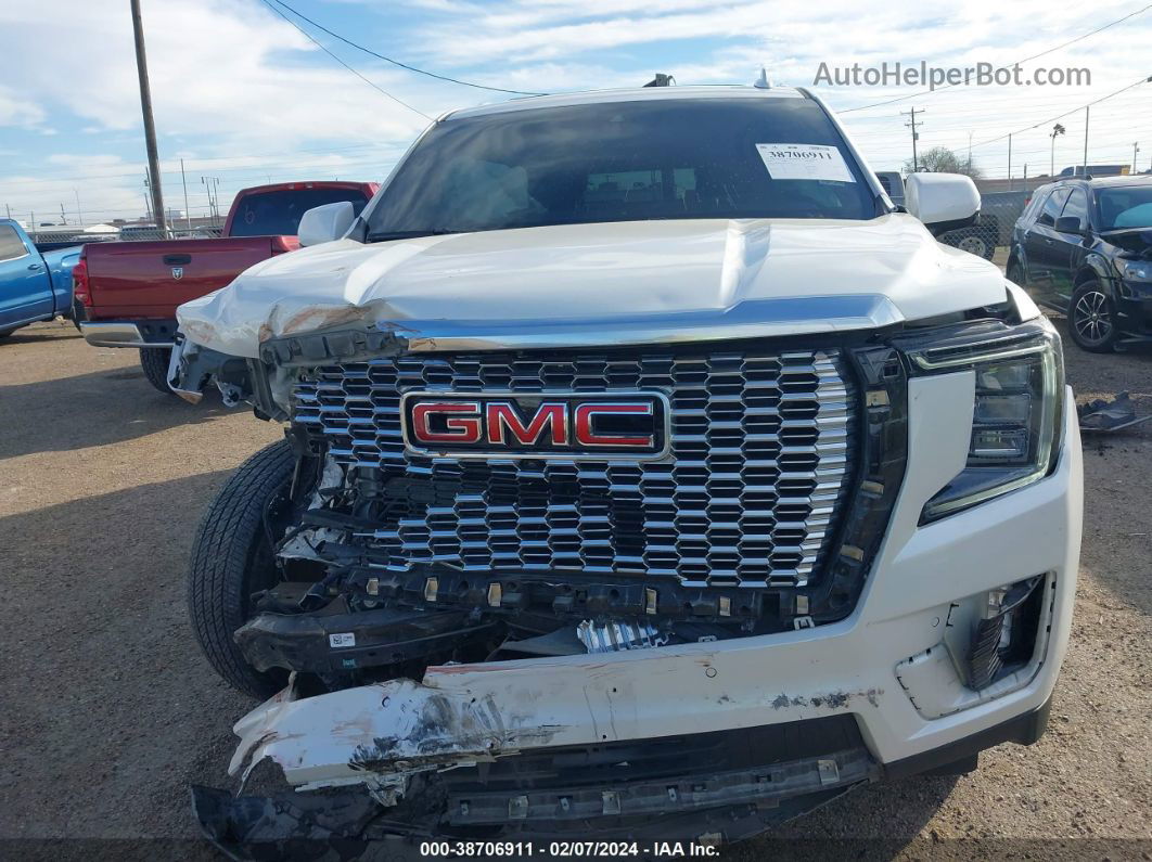 2021 Gmc Yukon 4wd Denali White vin: 1GKS2DKL7MR110146