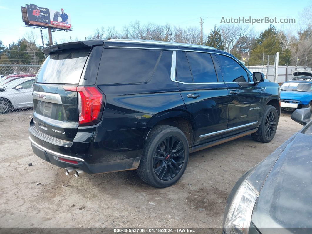 2021 Gmc Yukon 4wd Denali Черный vin: 1GKS2DKL7MR113046