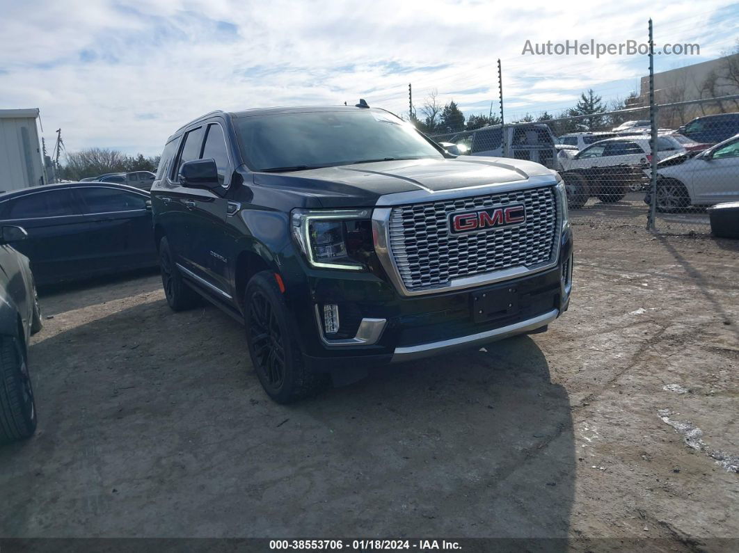 2021 Gmc Yukon 4wd Denali Black vin: 1GKS2DKL7MR113046