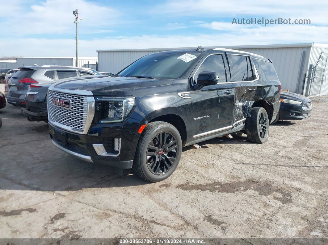 2021 Gmc Yukon 4wd Denali Черный vin: 1GKS2DKL7MR113046