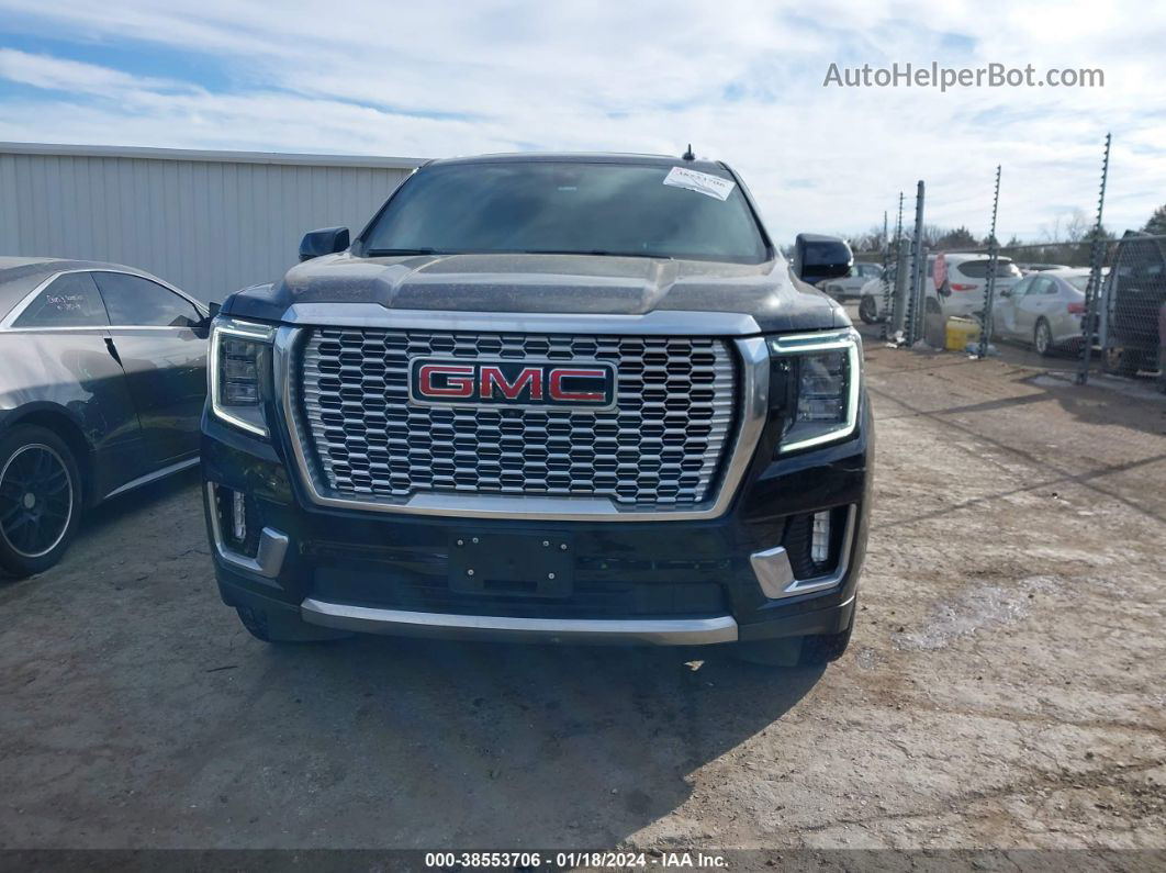 2021 Gmc Yukon 4wd Denali Black vin: 1GKS2DKL7MR113046