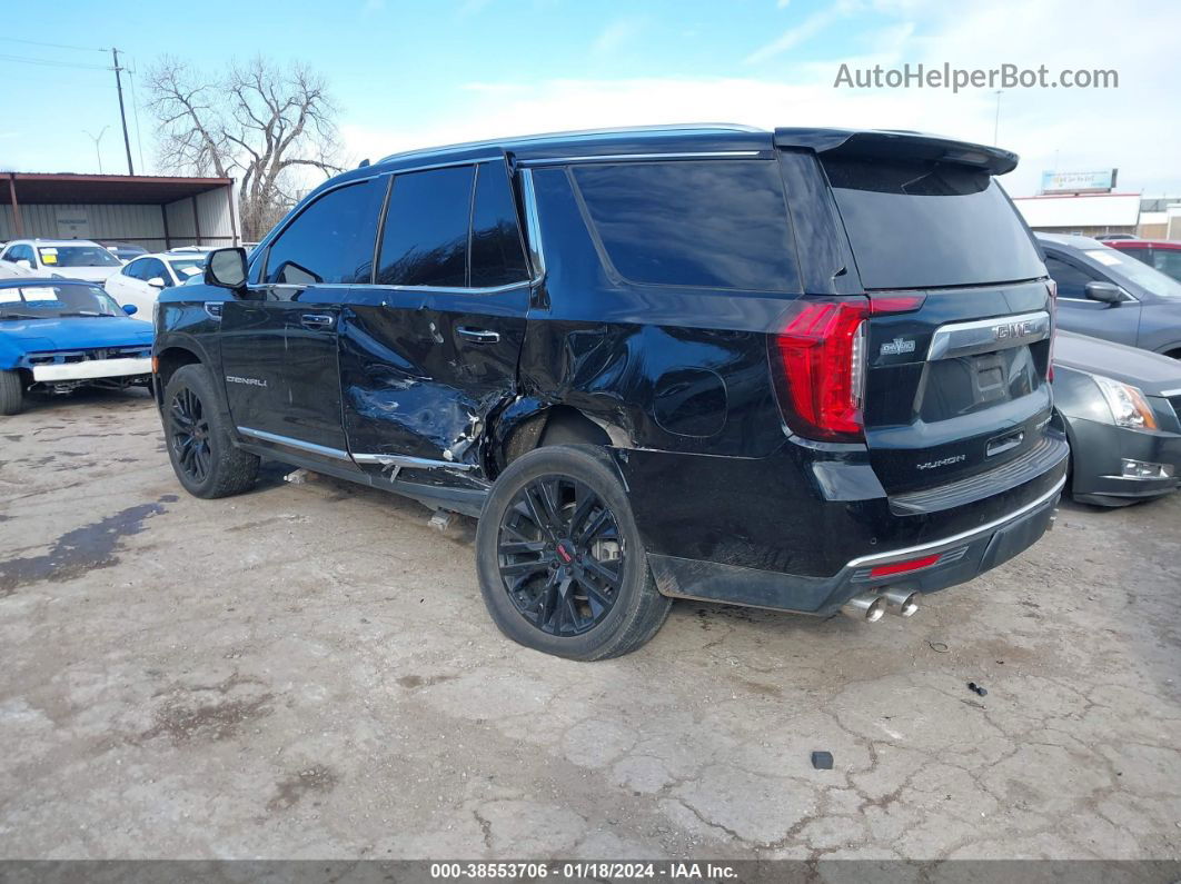 2021 Gmc Yukon 4wd Denali Black vin: 1GKS2DKL7MR113046