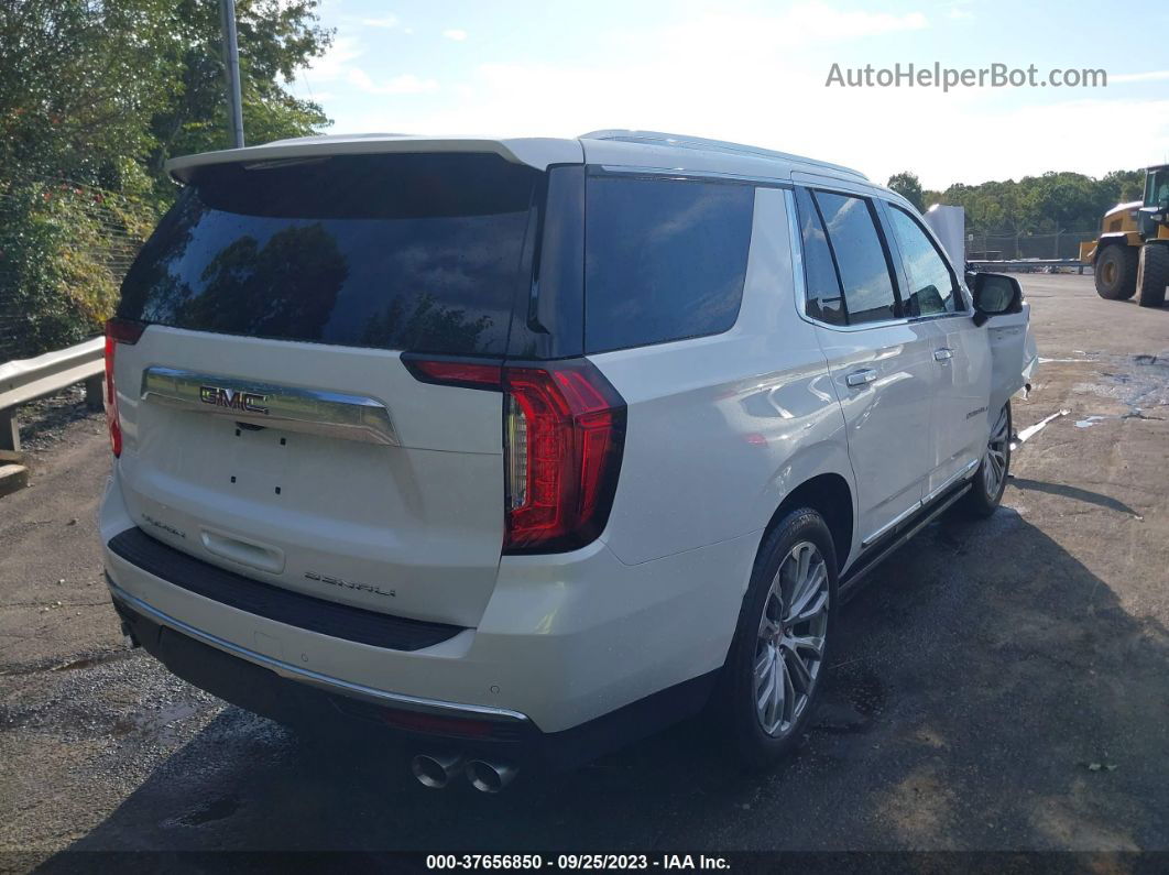 2021 Gmc Yukon 4wd Denali White vin: 1GKS2DKL7MR237057