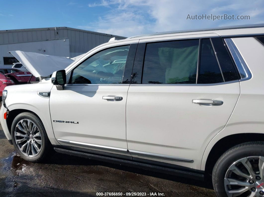 2021 Gmc Yukon 4wd Denali White vin: 1GKS2DKL7MR237057