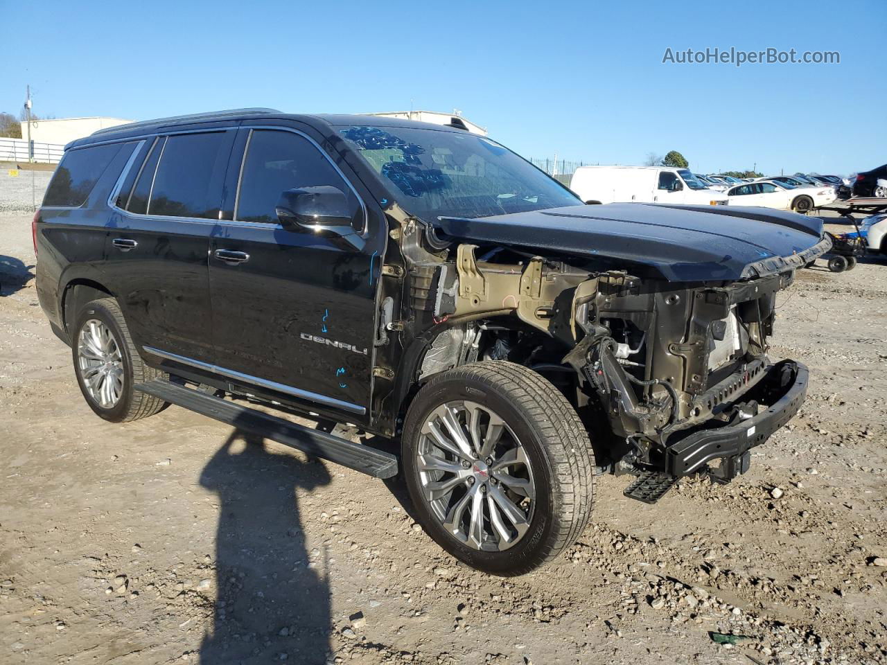 2021 Gmc Yukon Denali Black vin: 1GKS2DKL7MR289319