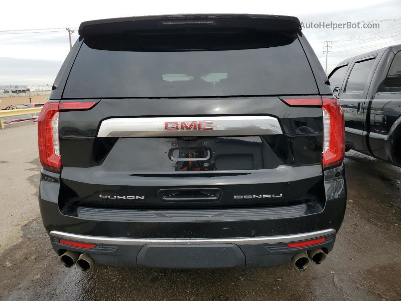 2021 Gmc Yukon Denali Black vin: 1GKS2DKL7MR318186