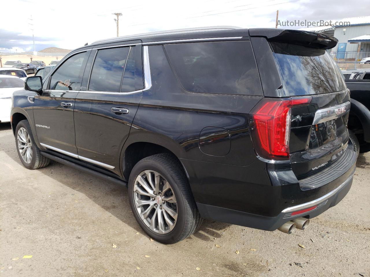 2021 Gmc Yukon Denali Black vin: 1GKS2DKL7MR318186