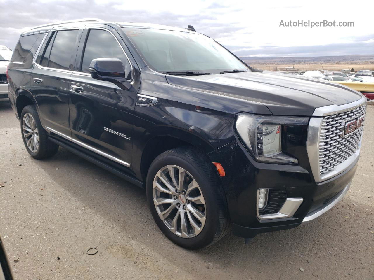 2021 Gmc Yukon Denali Black vin: 1GKS2DKL7MR318186