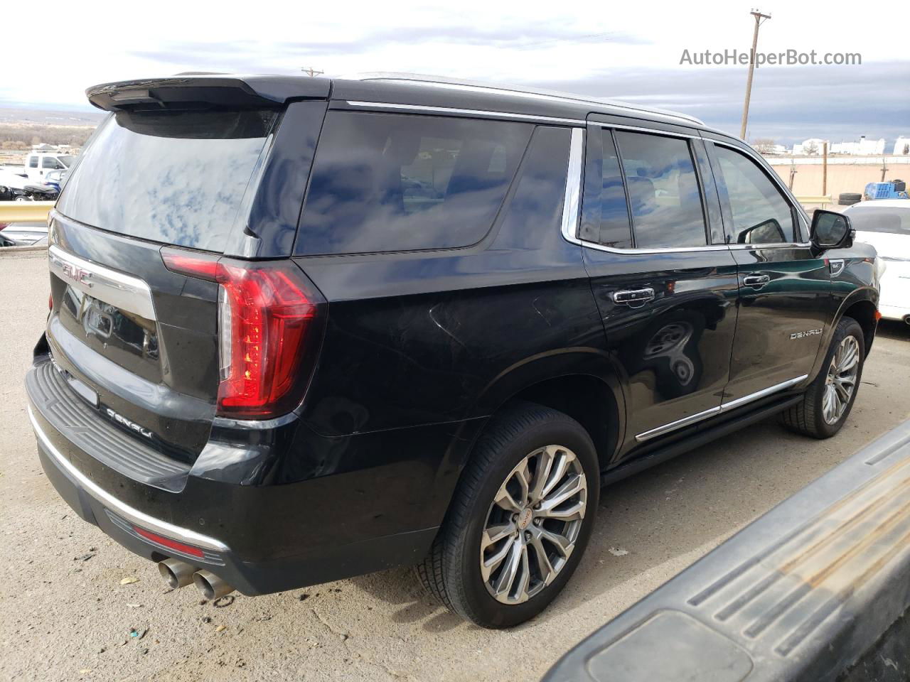 2021 Gmc Yukon Denali Black vin: 1GKS2DKL7MR318186