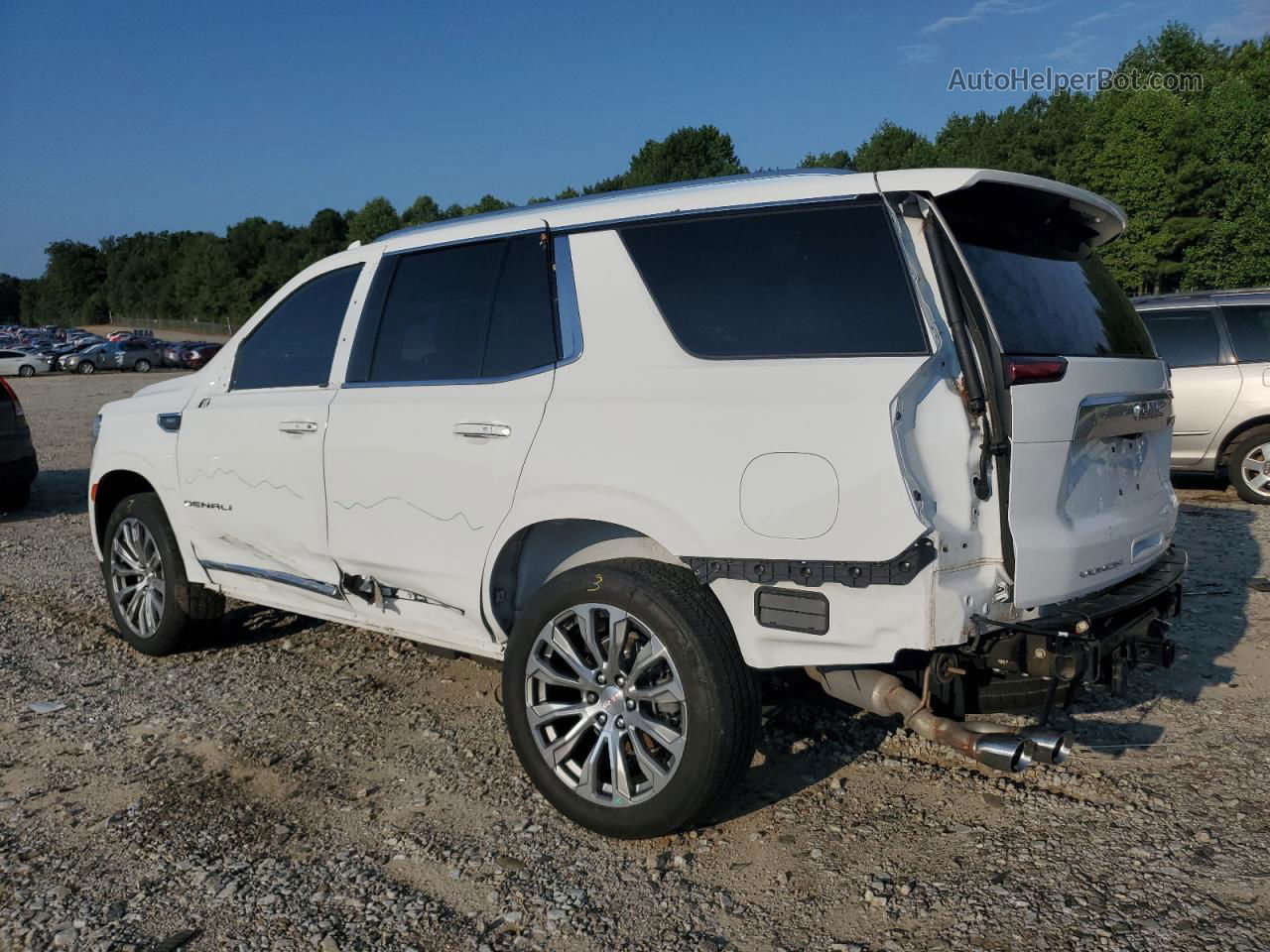 2021 Gmc Yukon Denali White vin: 1GKS2DKL7MR325753