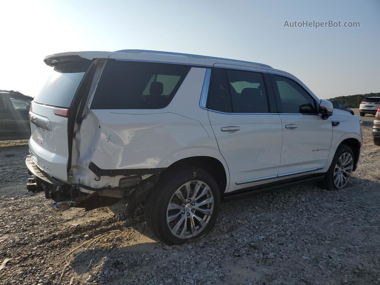 2021 Gmc Yukon Denali White vin: 1GKS2DKL7MR325753