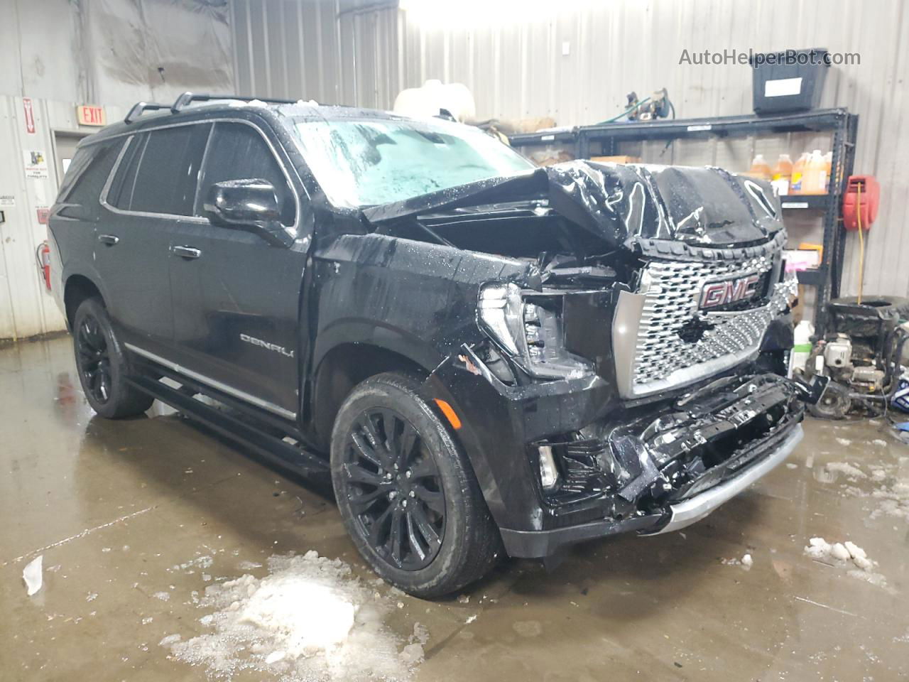 2021 Gmc Yukon Denali Черный vin: 1GKS2DKL8MR128381