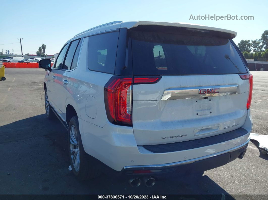 2021 Gmc Yukon Denali White vin: 1GKS2DKL8MR394774