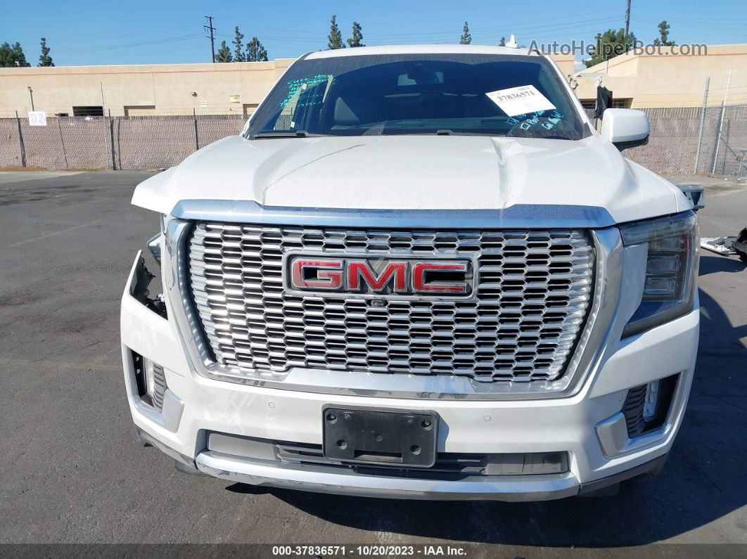 2021 Gmc Yukon Denali White vin: 1GKS2DKL8MR394774