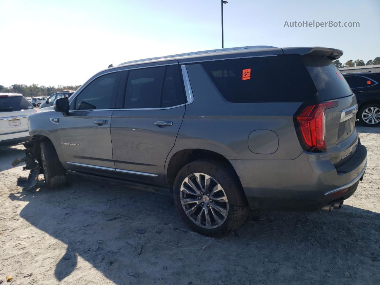 2021 Gmc Yukon Denali Gray vin: 1GKS2DKL9MR135114