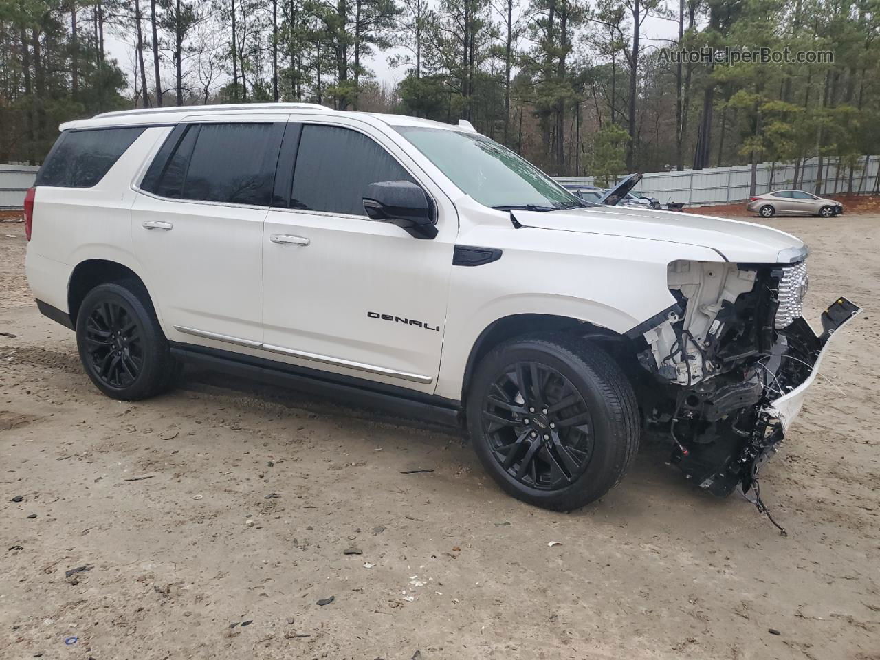 2021 Gmc Yukon Denali White vin: 1GKS2DKL9MR311658