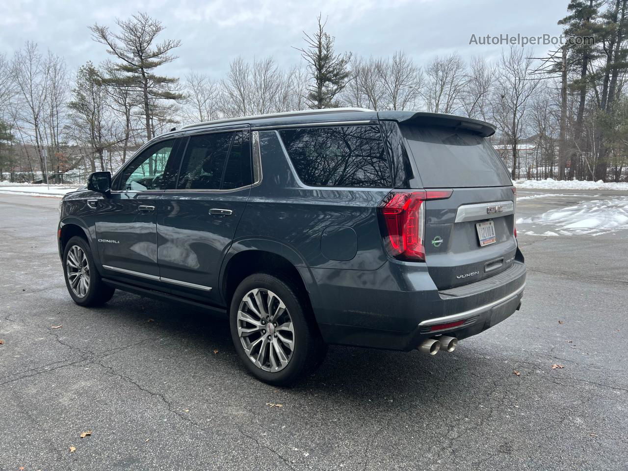 2021 Gmc Yukon Denali Blue vin: 1GKS2DKL9MR314690