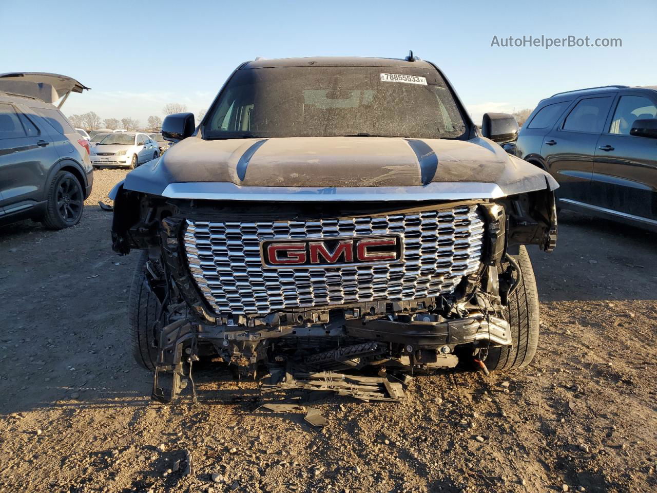 2021 Gmc Yukon Denali Черный vin: 1GKS2DKTXMR340490