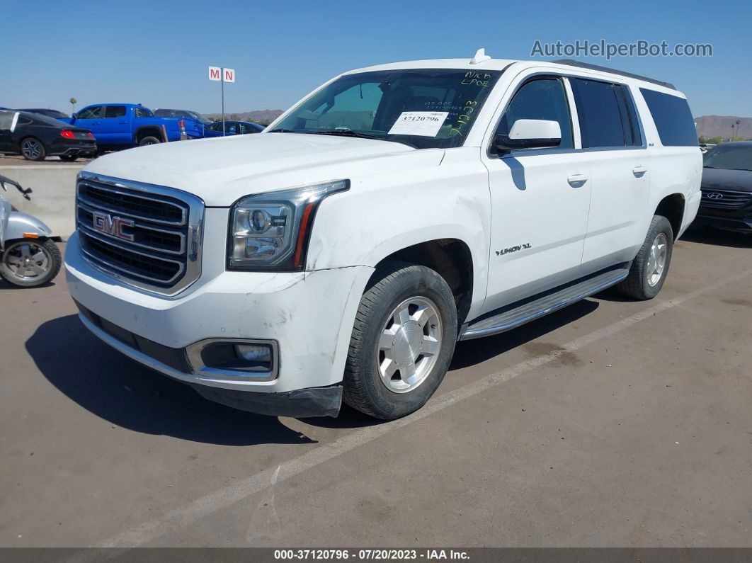 2017 Gmc Yukon Xl Sle White vin: 1GKS2FKC6HR213852