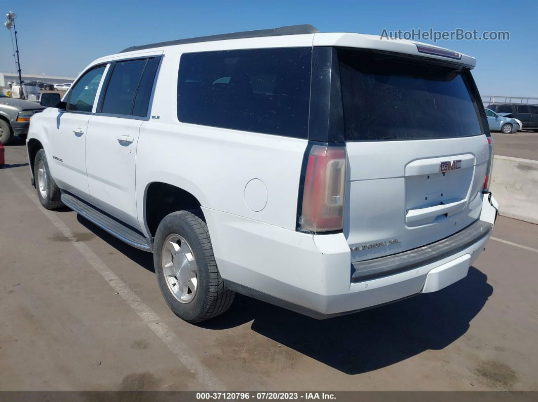 2017 Gmc Yukon Xl Sle White vin: 1GKS2FKC6HR213852