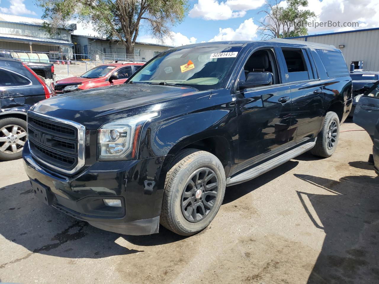 2017 Gmc Yukon Xl K1500 Sle Черный vin: 1GKS2FKCXHR218021