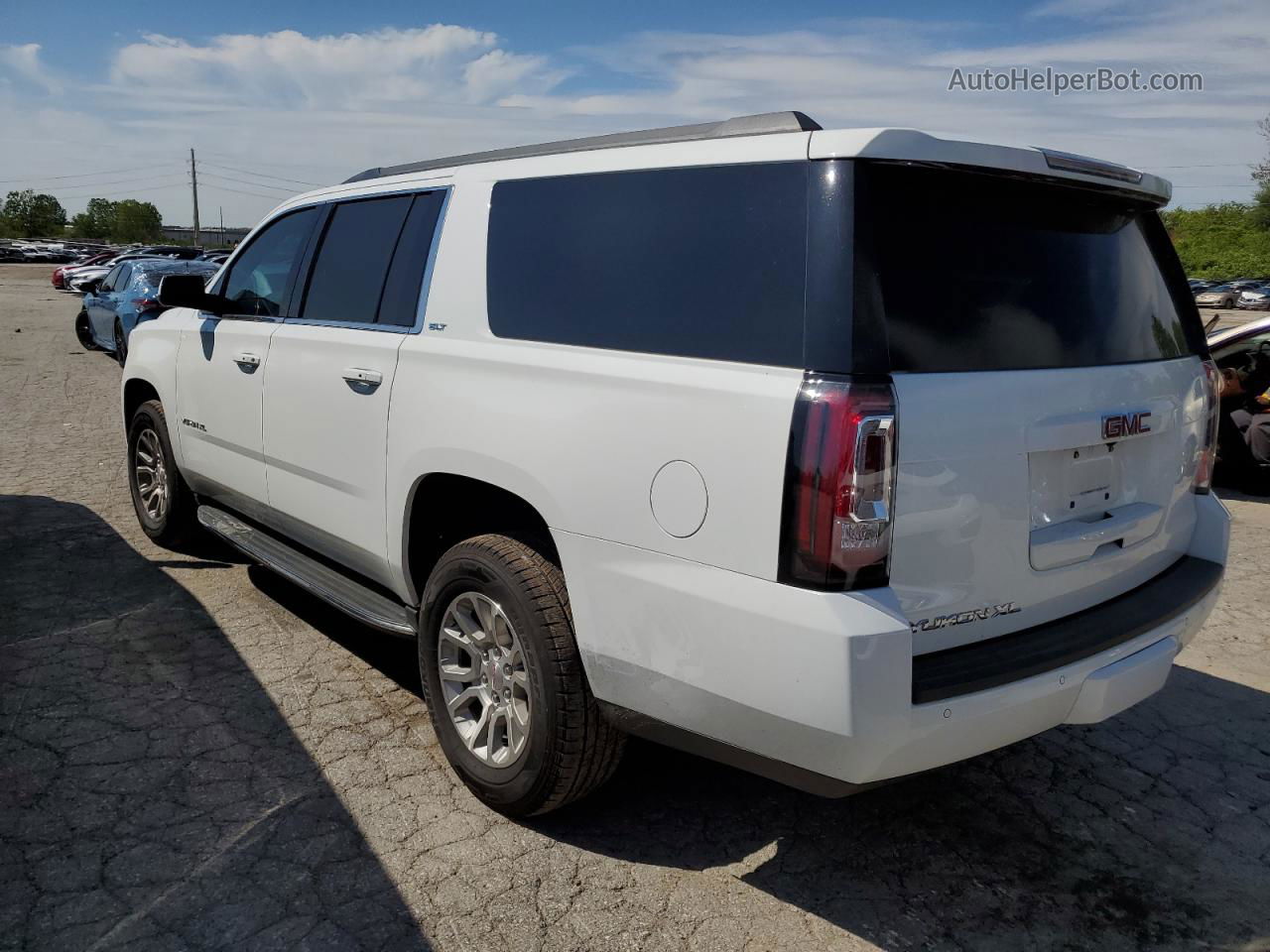 2017 Gmc Yukon Xl K1500 Slt White vin: 1GKS2GKC0HR112151