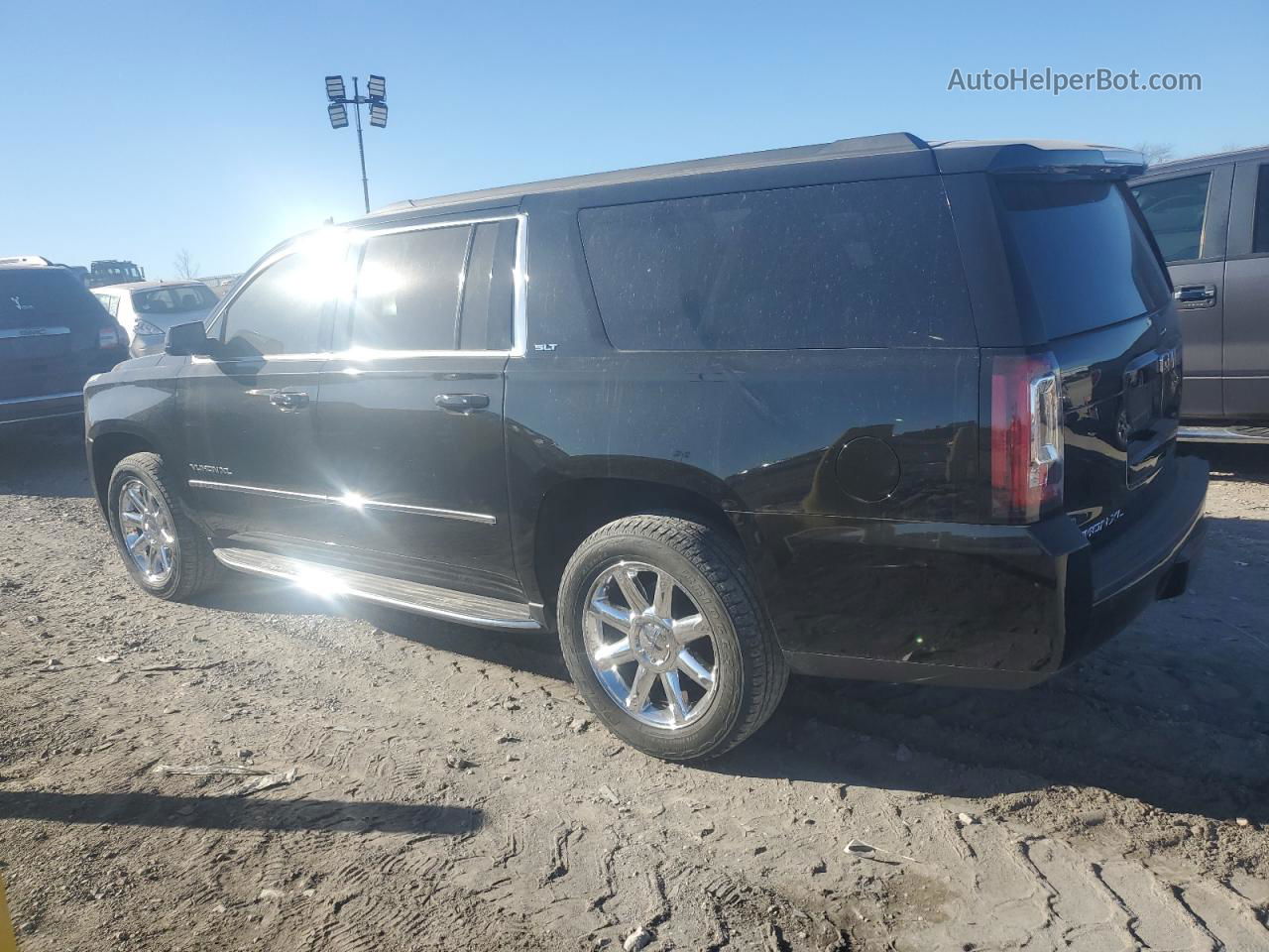 2017 Gmc Yukon Xl K1500 Slt Black vin: 1GKS2GKC0HR206532