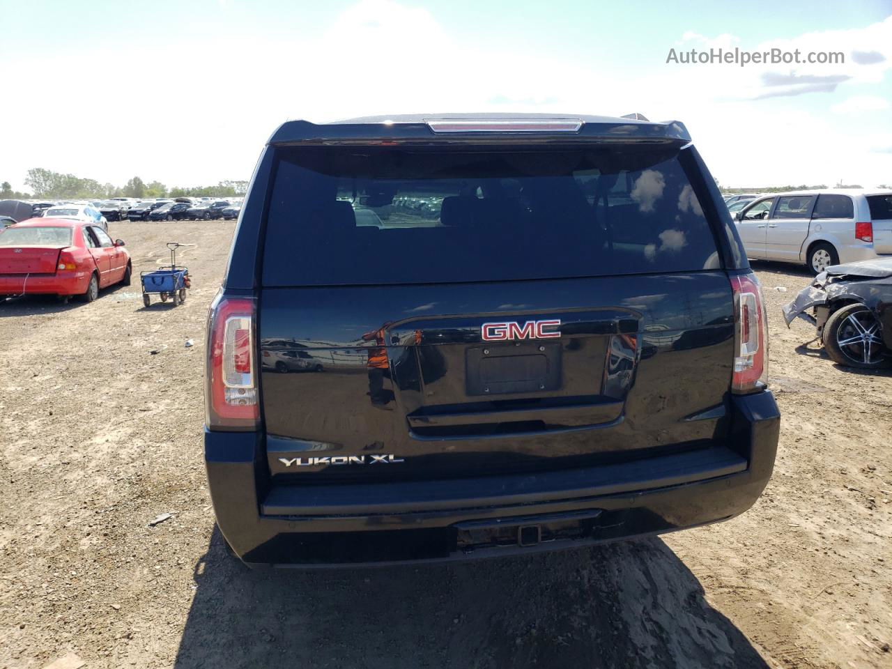 2017 Gmc Yukon Xl K1500 Slt Black vin: 1GKS2GKC0HR301253