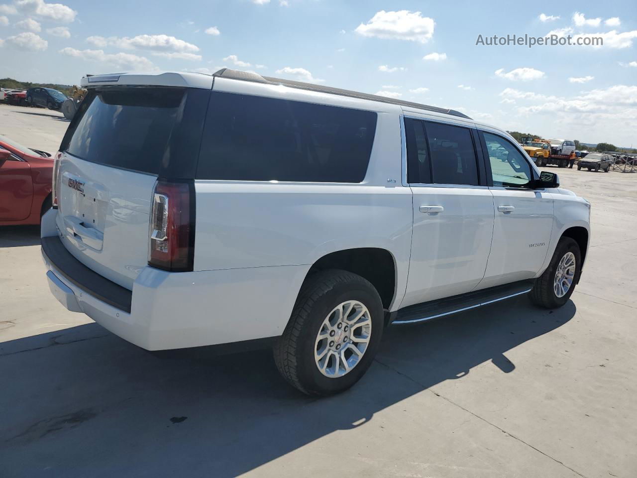 2020 Gmc Yukon Xl K1500 Slt Белый vin: 1GKS2GKC0LR207818