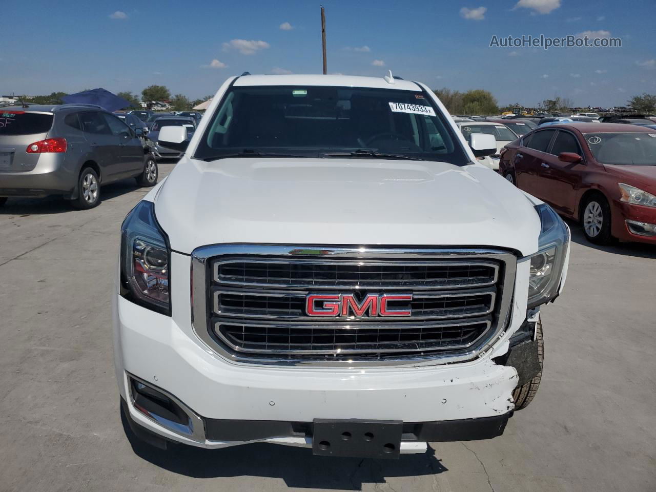 2020 Gmc Yukon Xl K1500 Slt Белый vin: 1GKS2GKC0LR207818