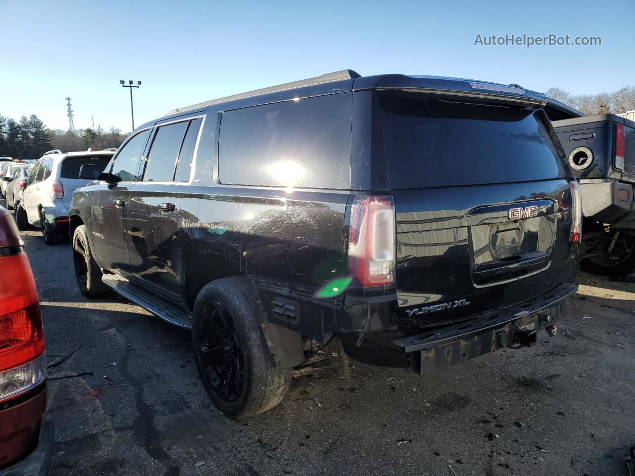 2017 Gmc Yukon Xl K1500 Slt Black vin: 1GKS2GKC3HR234793