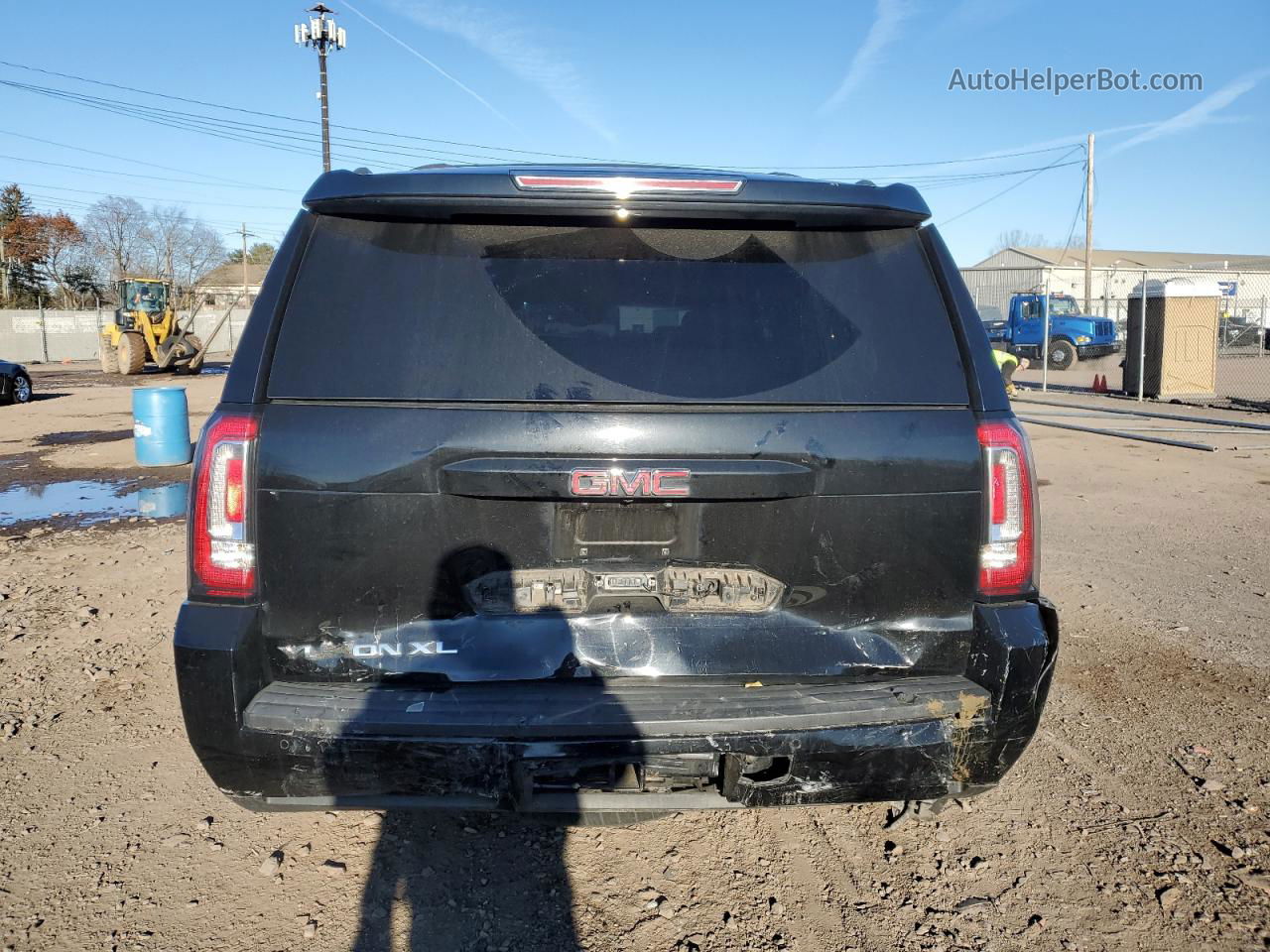 2017 Gmc Yukon Xl K1500 Slt Black vin: 1GKS2GKC3HR399422