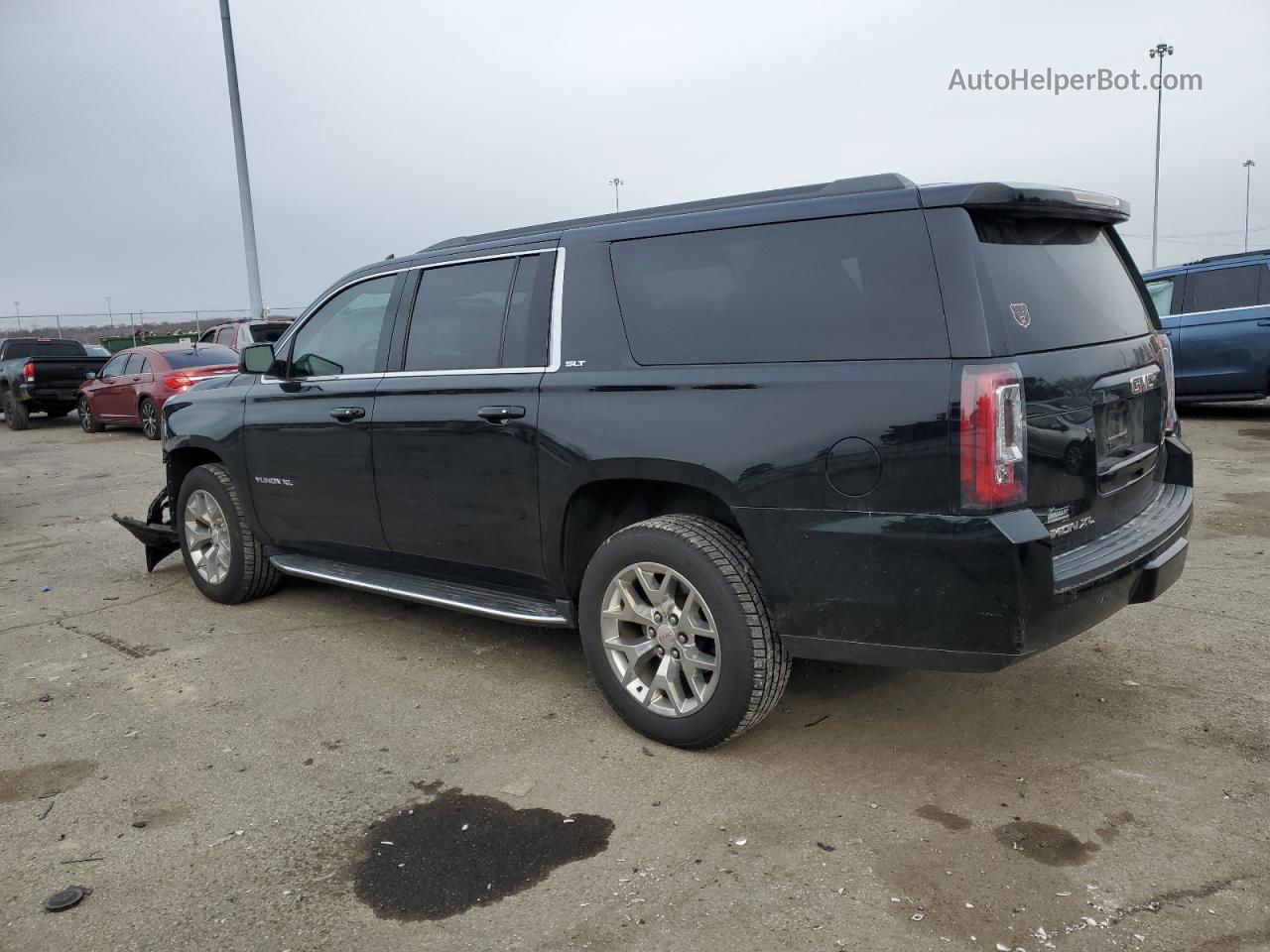 2020 Gmc Yukon Xl K1500 Slt Black vin: 1GKS2GKC3LR167394