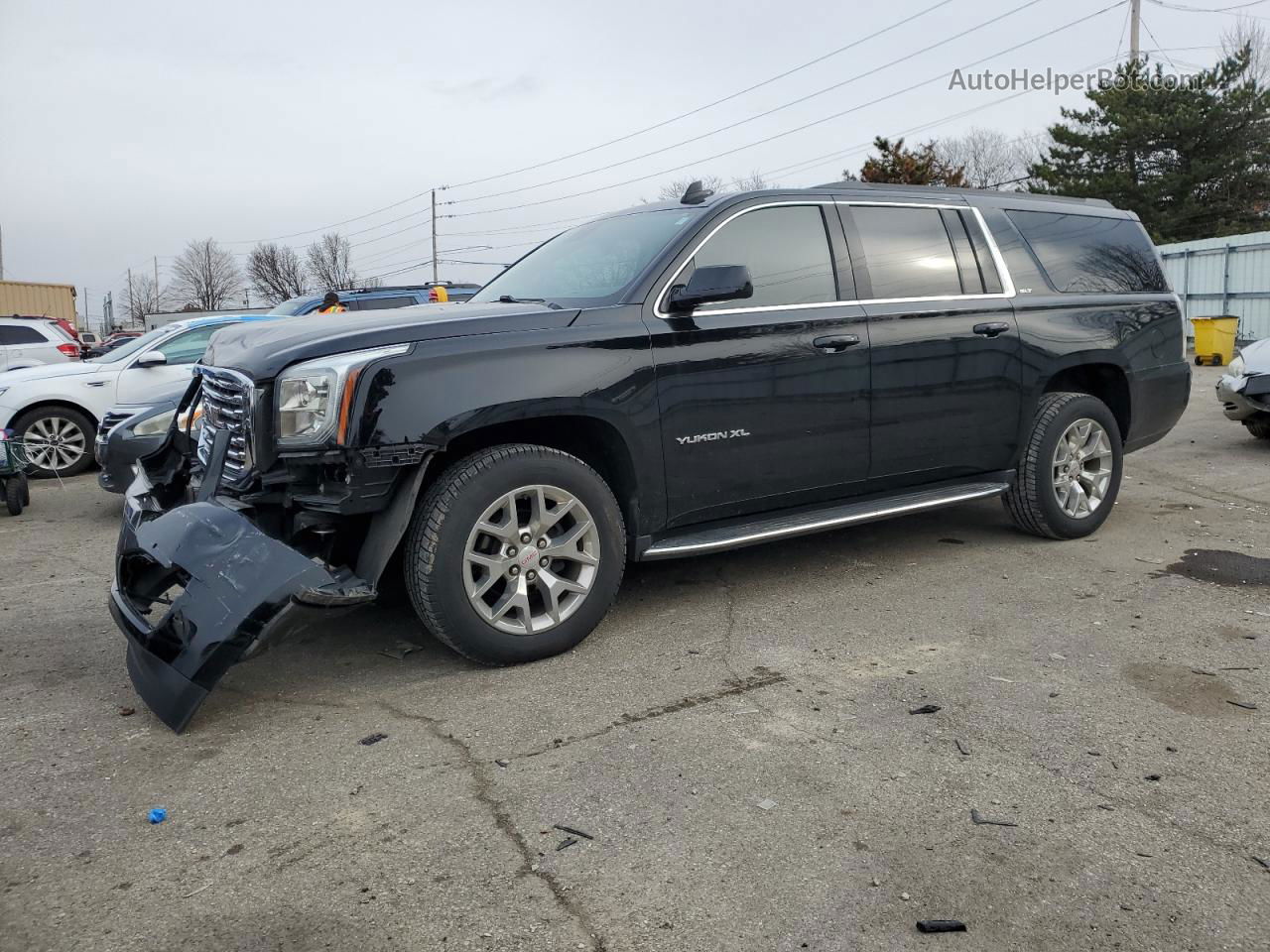 2020 Gmc Yukon Xl K1500 Slt Black vin: 1GKS2GKC3LR167394