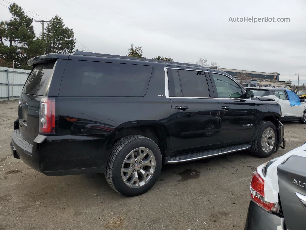 2020 Gmc Yukon Xl K1500 Slt Black vin: 1GKS2GKC3LR167394