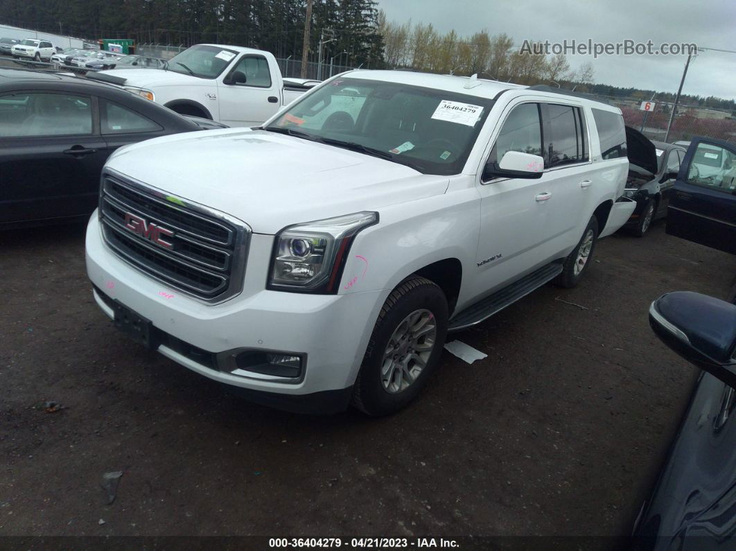 2017 Gmc Yukon Xl Slt White vin: 1GKS2GKC4HR130894