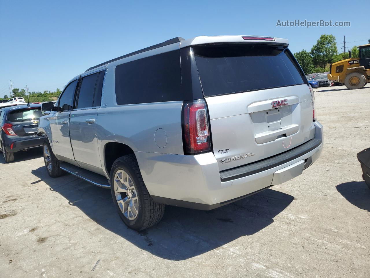 2017 Gmc Yukon Xl K1500 Slt Silver vin: 1GKS2GKC4HR280780