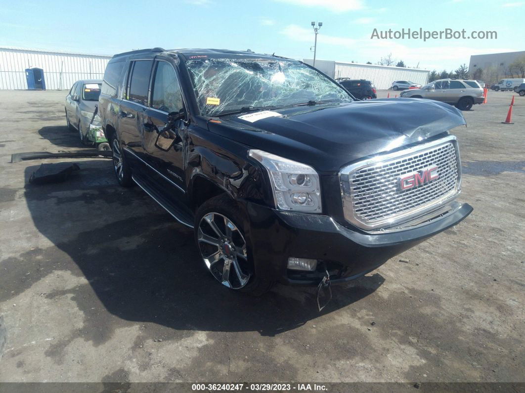 2017 Gmc Yukon Xl Slt Black vin: 1GKS2GKC4HR383259