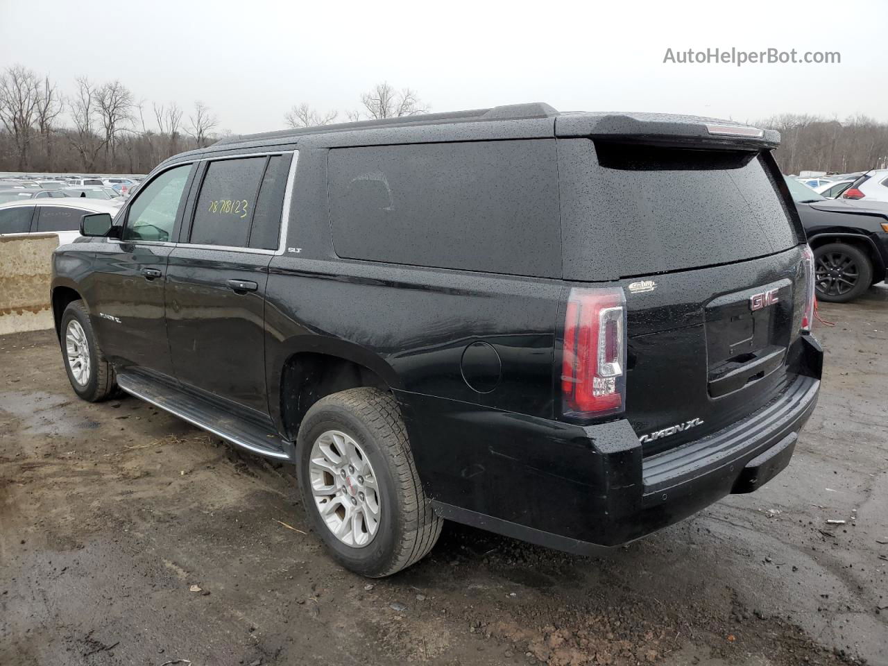 2017 Gmc Yukon Xl K1500 Slt Black vin: 1GKS2GKC5HR127633